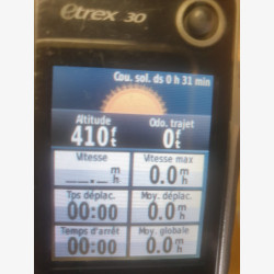 GPS Etrex 30 from Garmin color screen