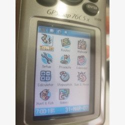 GPSMAP 76csx Garmin marine avec une pochette