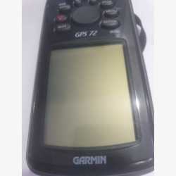 GPS 72 brand Garmin portable marine with carrying pouch