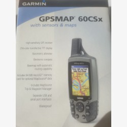 GPSMAP 60csx excellent condition in its box: Ready for Adventure