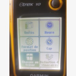 Etrex 10 GPS Garmin d'occasion pour la randonnée