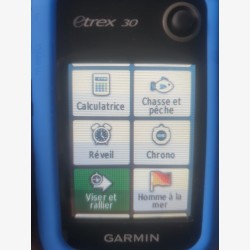 Garmin Etrex 30 GPS with Topographic Map France and Accessories