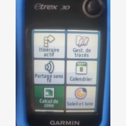 Appareil GPS Etrex 30 de Garmin pour la randonnée