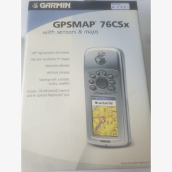 GPSMAP 76csx in its box: Perfect for Adventures