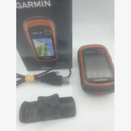 Used Garmin GPS Etrex 20x in its box with accessories