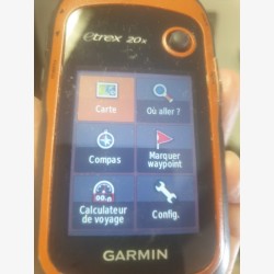 Used Garmin GPS Etrex 20x in its box with accessories