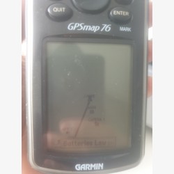 Garmin GPSMAP 76 GPS in Box with Serial Data Cable - Perfect Condition