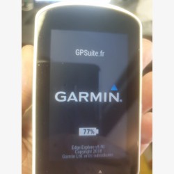 Edge Explore GSP Garmin pour vélo dans sa boite avec accessoires