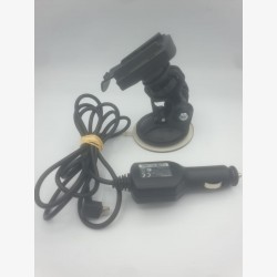 Suction cup support for Garmin + cigarette lighter cable