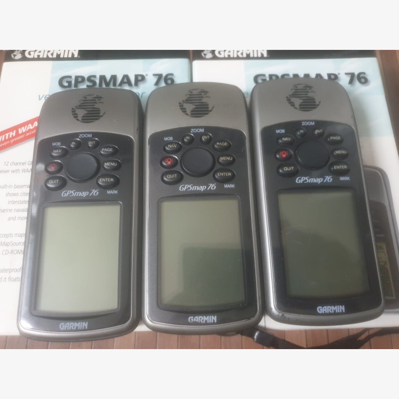 Lot de 3x GPSMAP 76, appareils d'occasion en bon état