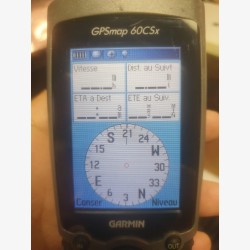 GPSMAP 60csx Garmin GPS second main avec accessoires