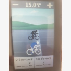 Edge 1000 Garmin Bicycle computer, used GPS