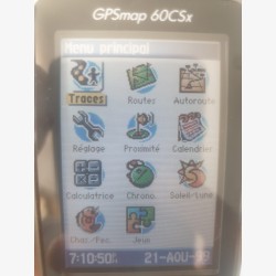 Garmin GPSMAP 60csx couleur dans sa boite