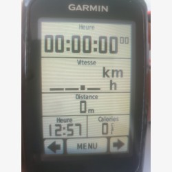 Used Garmin Edge 800 with accessories