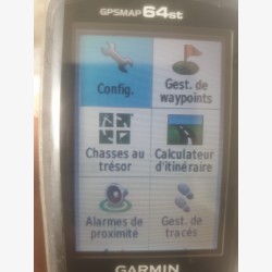 GPSMAP 64st Garmin portable de plein air, appareil d'occasion