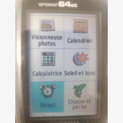 GPSMAP 64st Garmin portable de plein air, appareil d'occasion