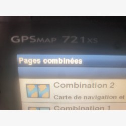 Gamin Combo GPSMAP 721xs, appareil d'occasion en très bon état