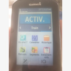 Edge 1000 compteur vélo Garmin avec accessoires