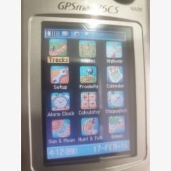 Garmin GPSMAP 76cs second hand in its box with carrying pouch