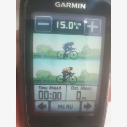 Garmin GPS Edge 800 for bicycle, used device with accessories