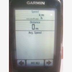 Garmin GPS Edge 800 for bicycle, used device with accessories