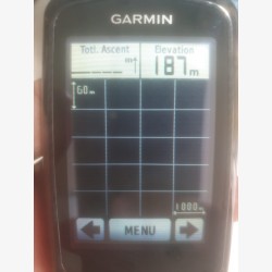 Garmin GPS Edge 800 for bicycle, used device with accessories