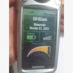 GPS Garmin Colorado 300 en Très Bon État avec Accessoires
