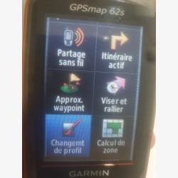 GPSMAP 62s de Garmin Marine avec carte France topo entière