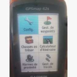 GPSMAP 62s in very good condition with map of France 2024