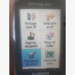 GPSMAP 62s in very good condition with map of France 2024