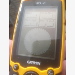 GPS 60 in very good condition with bike holder