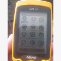 GPS 60 in very good condition with bike holder