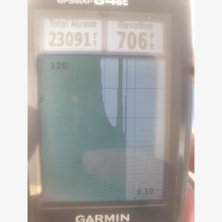 Used GARMIN GPSMAP 64ST with France map and wrist strap