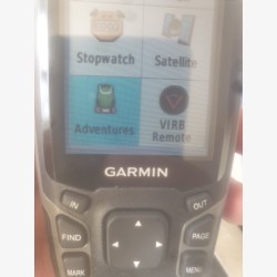 Used GARMIN GPSMAP 64ST with France map and wrist strap