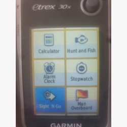 Used Etrex 30x with France map and accessories