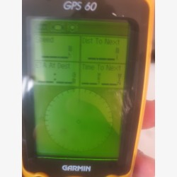 GARMIN GPS 60 with accessories