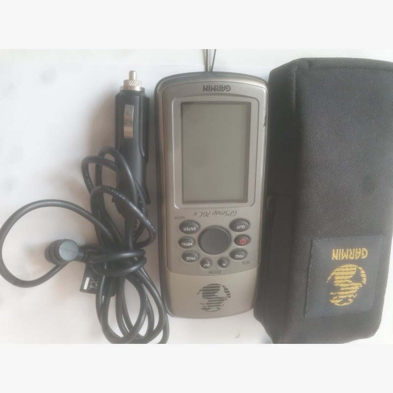 GARMIN GPSMAP 76CX with accessories