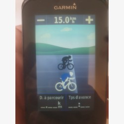 GARMIN Edge 1000 with several accessories