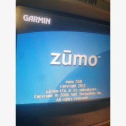 Zumo 550 Garmin GPS for motorcycle/car, used device