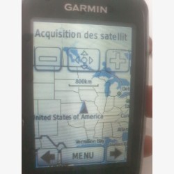 GARMIN Edge 800 with USB cable and stand