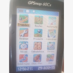 GPSMAP 60cx Garmin used portable GPS for outdoor activities