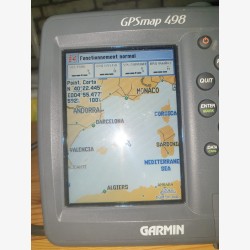 Garmin GPSMAP 498 - Marine GPS - boat equipment