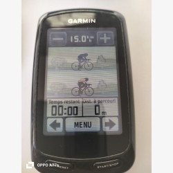 Edge 800 avec carte de France et accessoires