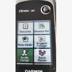 eTrex 30 avec une carte topo de France 2025