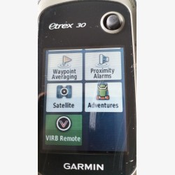 eTrex 30 avec une carte topo de France 2025