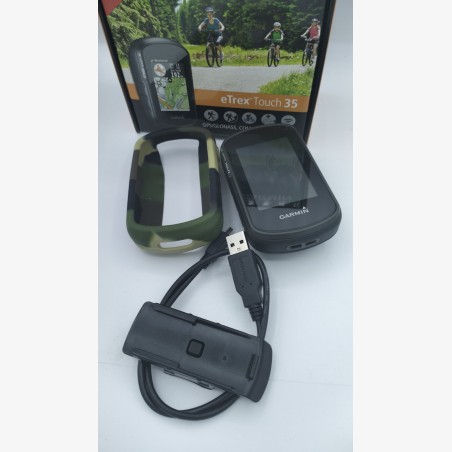 Etrex Touch 35 dans sa boîte avec pochette et accessoires