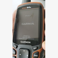 Garmin GPSMAP 64S with USB cable and accessories