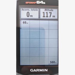 Garmin GPSMAP 64S with USB cable and accessories