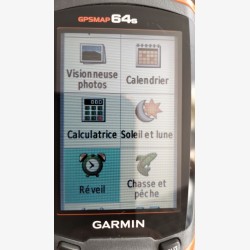 GPSMAP 64S with pouch and accessories