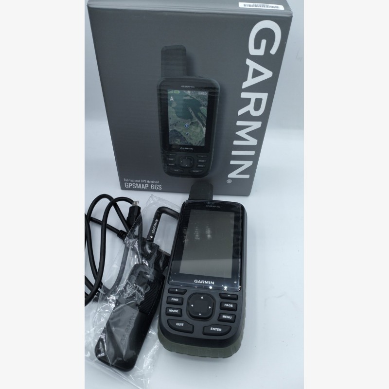 GPSMAP 66S in its original box with accessories